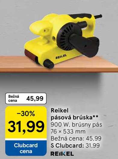 Reikel pásová brúska