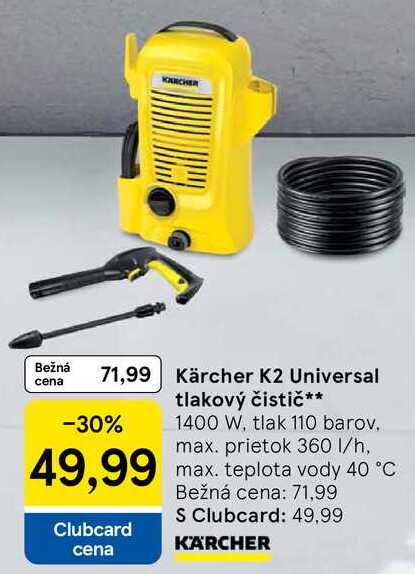 Kärcher K2 Universal tlakový čistič