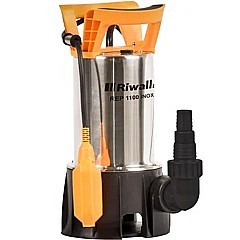 RIWALL PRO UNIVERZÁLNE PONORNÉ KALOVÉ ČERPADLO „REP 1 100 INOX”
