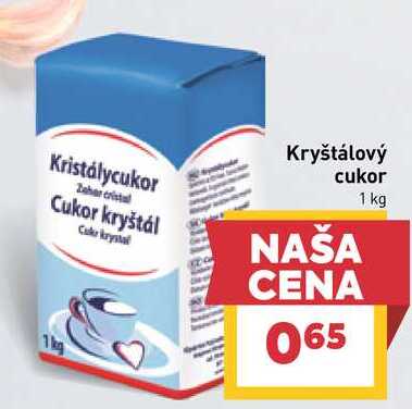 Kryštálový cukor 1 kg