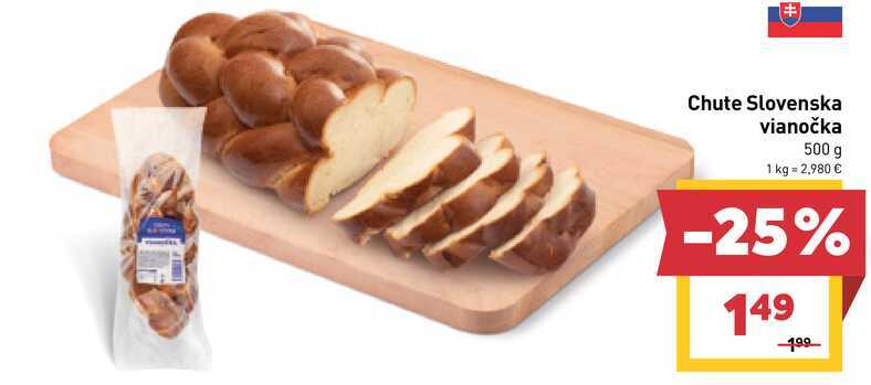 Chute Slovenska vianočka 500 g