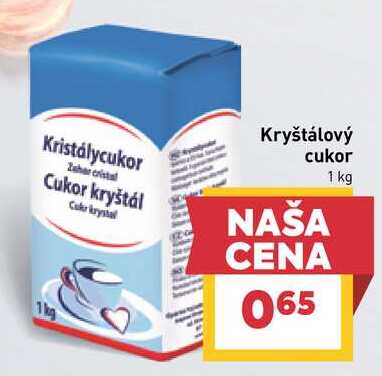 Cukr krystal 1 kg  