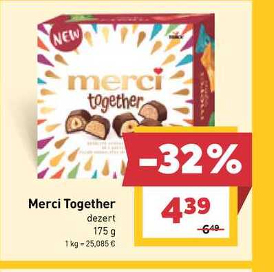 Merci Together dezert 175 g