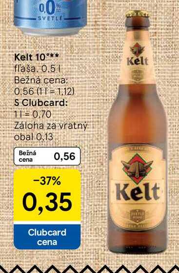 Kelt 10° flaša, 0.5l