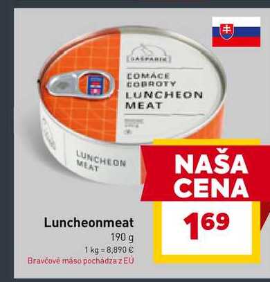 Luncheonmeat 190 g