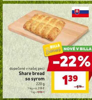 Share bread so syrom 220 g 