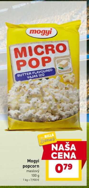 Mogyi popcorn maslový 100 g