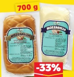 ITALAT Mozzarella Parený nezrejúci syr