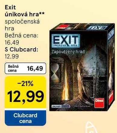 Exit úniková hra spoločenská hra