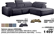 Sedacia súprava GRENADA XL