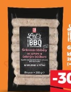 K-Classic Let´s BBQ Grilovacie klobásy