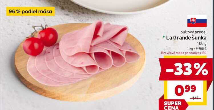 La Grande šunka 100g