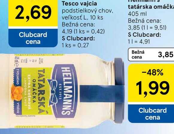 Hellmann's Tatárska omáčka 405 ml