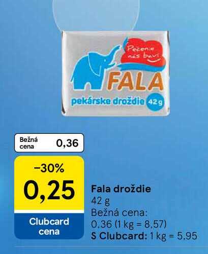 FALA pekárske droždie 42g 