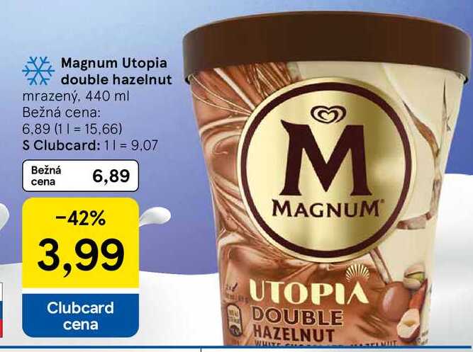 Magnum Utopia double hazelnut, 440 ml 
