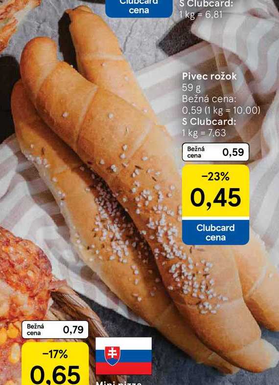 Pivec rožok, 59 g