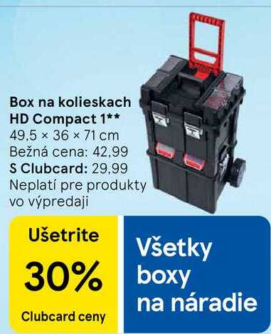 Box na kolieskach HD Compact 1