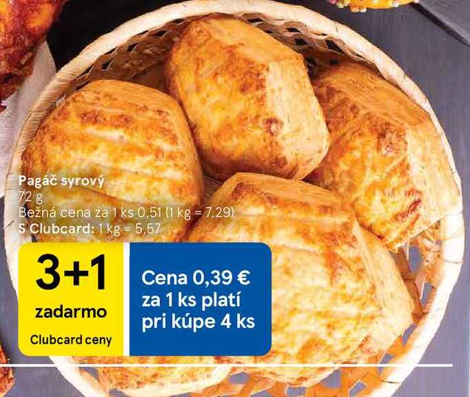 Pagáč syrový, 72 g