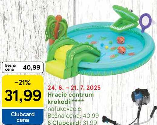Hracie centrum krokodíl