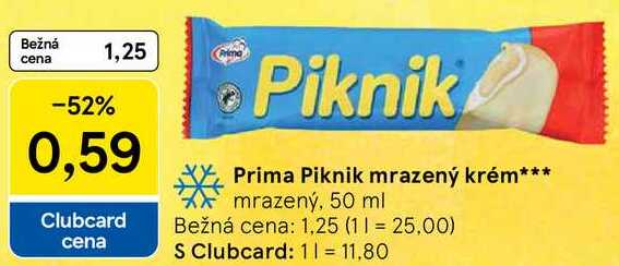 Prima Piknik mrazený krém, 50 ml 