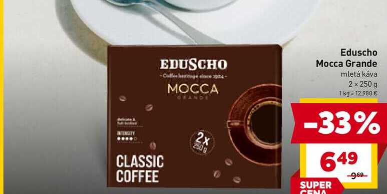 Eduscho Mocca Grande mletá káva 2 x 250 g 