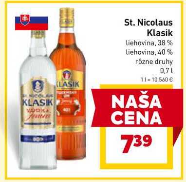 Nicolaus Klasik vodka 0,7l