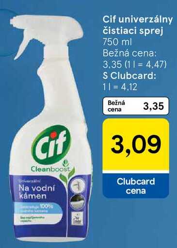 Cif univerzálny čistiaci sprej, 750 ml 