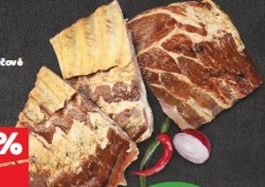 Údené bravčové rebierka z bôčika