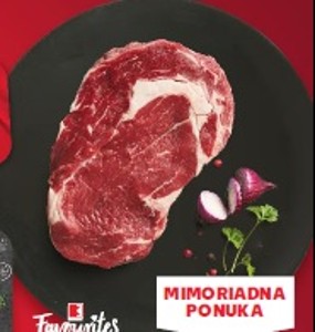 K - favourite Argentínsky Rib Eye Steak