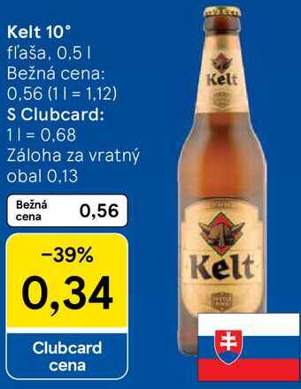 Kelt 10°, 0,5 l