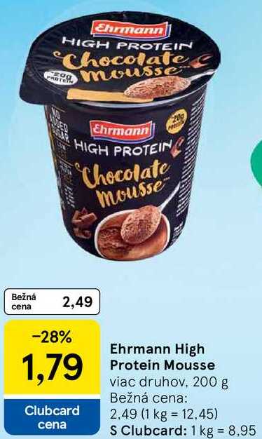 Ehrmann High Protein Mousse, 200 g 