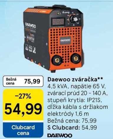 Daewoo zváračka
