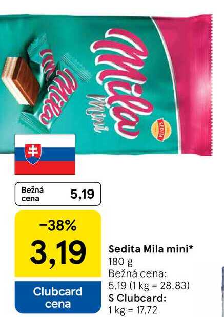 Sedita Mila mini, 180 g 
