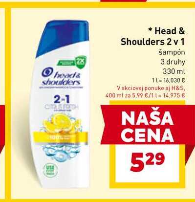 Head & Shoulders Citrus 330 ml