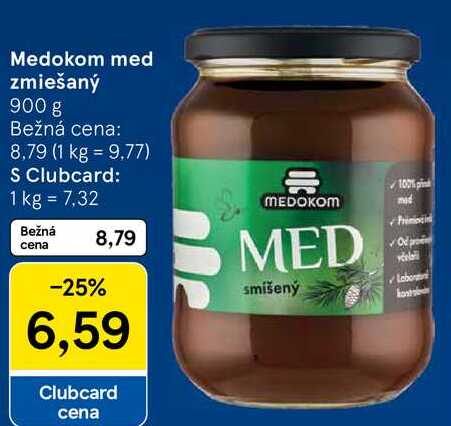 Medokom med zmiešaný, 900 g 