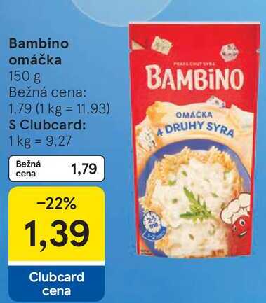 Bambino omáčka, 150 g 
