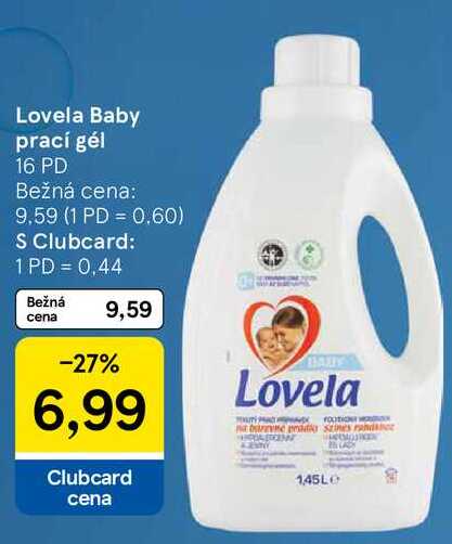 Lovela Baby prací gél, 16 PD 