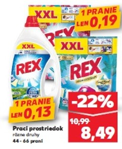 Rex Prací gél