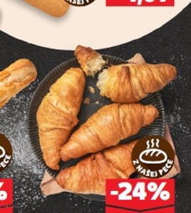 Croissant maslový