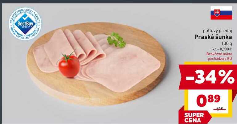 Praská šunka 100 g 