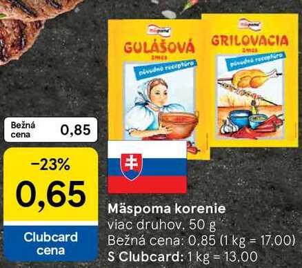 Mäspoma korenie, 50 g