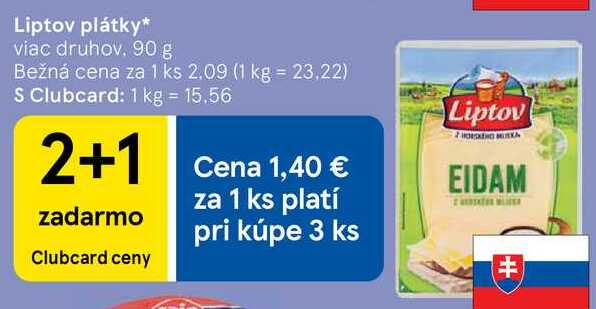 Liptov plátky, 90 g