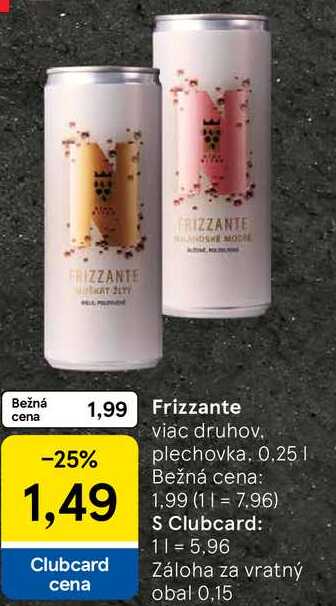 Frizzante, 0,25 l