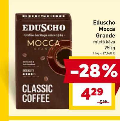 Eduscho Mocca Grande mletá káva 250 g 