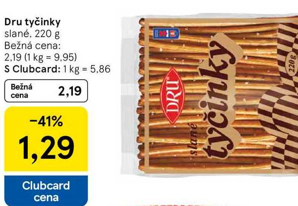 Dru tyčinky, 220 g 