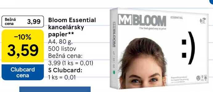 Bloom Essential kancelársky papier