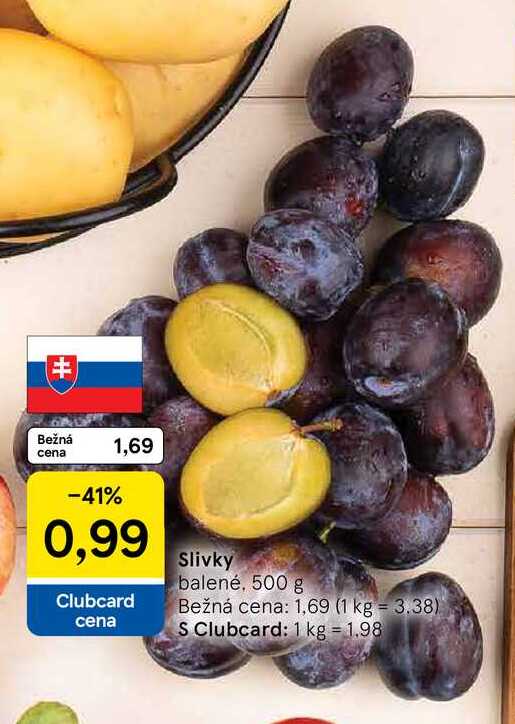 Slivky, 500 g 
