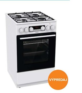 Kombinovaný sporák Mora K 5657 BW biely