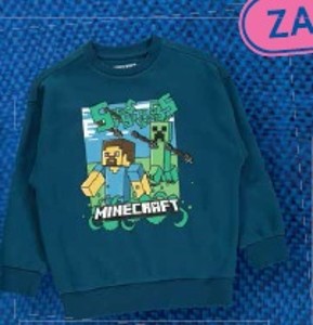 Chlapčenská mikina Minecraft