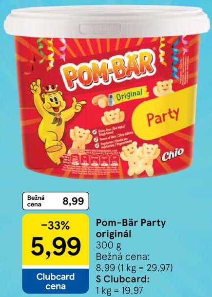 Pom-Bär Party originál, 300 g